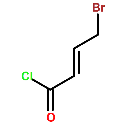 2-Butenoyl chloride, 4-bromo-, (2E)-