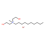 DECYL-BIS(2-HYDROXYETHYL)-METHYLAZANIUM;BROMIDE