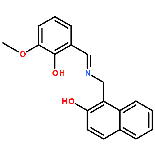 2-Naphthalenol, 1-[[[(2-hydroxy-3-methoxyphenyl)methylene]amino]methyl]-