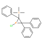 (1-CHLORO-2,3,3-TRIPHENYLPHOSPHIRAN-2-YL)-TRIMETHYLSILANE