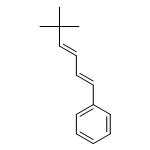 5,5-DIMETHYLHEXA-1,3-DIENYLBENZENE