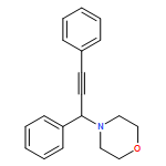 4-(1,3-DIPHENYLPROP-2-YNYL)MORPHOLINE