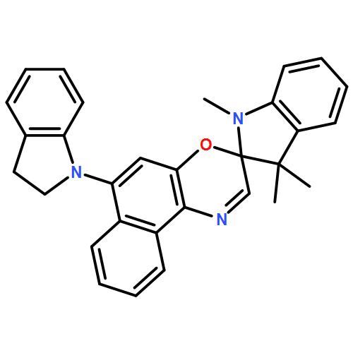 Spiro[2H-indole-2,3'-[3H]naphth[2,1-b][1,4]oxazine], 6'-(2,3-dihydro-1H-indol-1-yl)-1,3-dihydro-1,3,3-trimethyl-