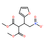 DIMETHYL 2-[1-(FURAN-2-YL)-2-NITROETHYL]PROPANEDIOATE