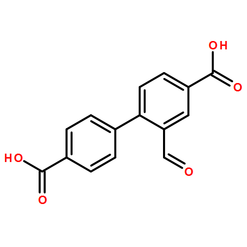 [1,1'-Biphenyl]-4,4'-dicarboxylic acid, 2-formyl-