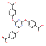 Benzoic acid, 4,4',4''-[1,3,5-triazine-2,4,6-triyltris(oxy)]tris-