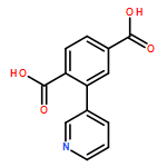 1,4-Benzenedicarboxylic acid, 2-(3-pyridinyl)-