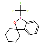 Spiro[1,2-benziodoxole-3(1H),1'-cyclohexane], 1-(trifluoromethyl)-