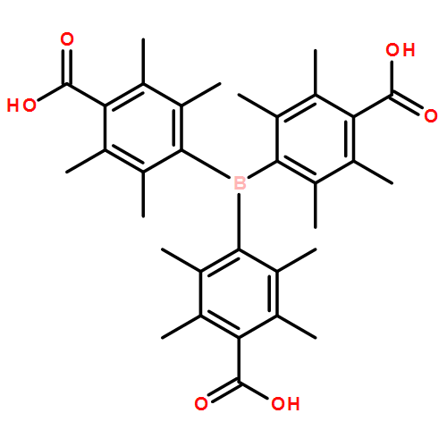 Benzoic acid, 4,4',4''-borylidynetris[2,3,5,6-tetramethyl-