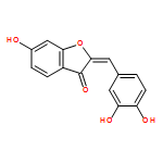 3(2H)-Benzofuranone, 2-[(3,4-dihydroxyphenyl)methylene]-6-hydroxy-, (2Z)-