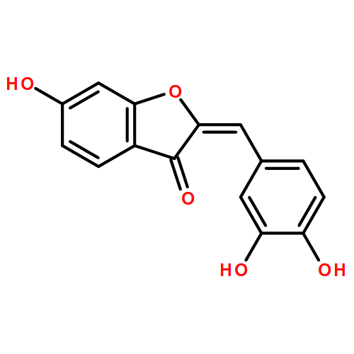 3(2H)-Benzofuranone, 2-[(3,4-dihydroxyphenyl)methylene]-6-hydroxy-, (2Z)-