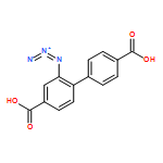 [1,1'-Biphenyl]-4,4'-dicarboxylic acid, 2-azido-