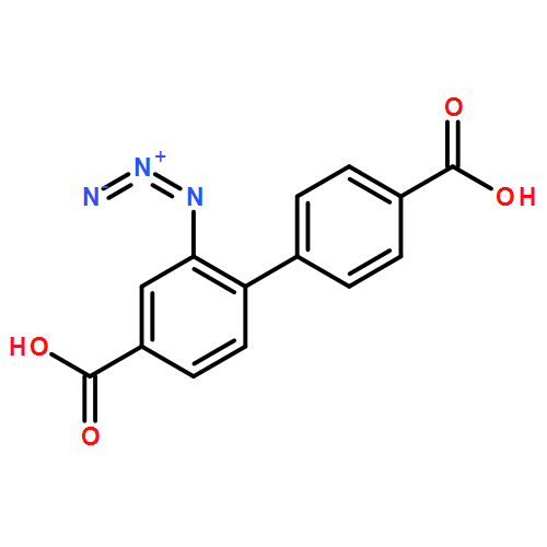 [1,1'-Biphenyl]-4,4'-dicarboxylic acid, 2-azido-