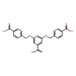 Benzoic acid, 3,5-bis[(4-carboxyphenyl)methoxy]-