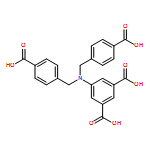 1,3-Benzenedicarboxylic acid, 5-[bis[(4-carboxyphenyl)methyl]amino]-