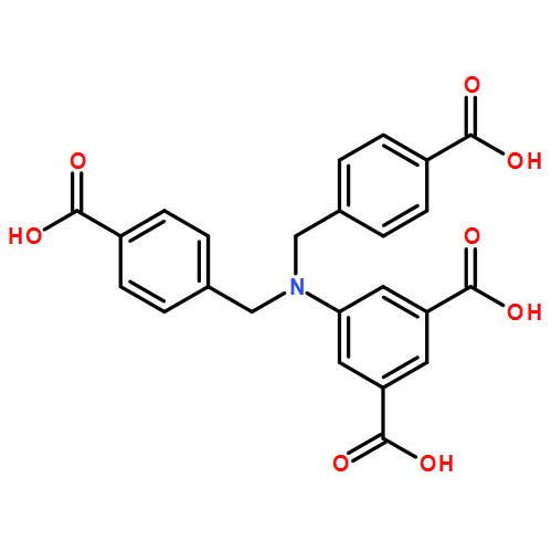 1,3-Benzenedicarboxylic acid, 5-[bis[(4-carboxyphenyl)methyl]amino]-