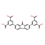 1,3-Benzenedicarboxylic acid, 5,5'-(9-oxo-9H-fluorene-2,7-diyl)bis-