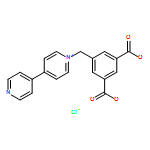 4,4'-Bipyridinium, 1-[(3,5-dicarboxyphenyl)methyl]-, chloride