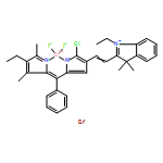 Boron(1 )?, [2-?[2-?[2-?chloro-?5-?[(4-?ethyl-?3,?5-?dimethyl-?2H-?pyrrol-?2-?ylidene-?κN)?phenylmethyl]?-?1H-?pyrrol-?3-?yl-?κN]?ethenyl]?-?1-?ethyl-?3,?3-?dimethyl-?3H-?indoliumato]?difluoro-?, bromide (1:1)?, (T-?4)?- 