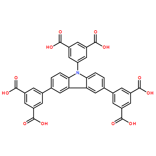 1,3-Benzenedicarboxylic acid, 5,5',5''-(9H-carbazole-3,6,9-triyl)tris-