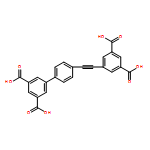 [1,1'-Biphenyl]-3,5-dicarboxylic acid, 4'-[2-(3,5-dicarboxyphenyl)ethynyl]-