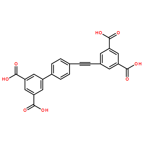 [1,1'-Biphenyl]-3,5-dicarboxylic acid, 4'-[2-(3,5-dicarboxyphenyl)ethynyl]-