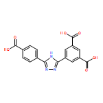 1,3-Benzenedicarboxylic acid, 5-[3-(4-carboxyphenyl)-1H-1,2,4-triazol-5-yl]-