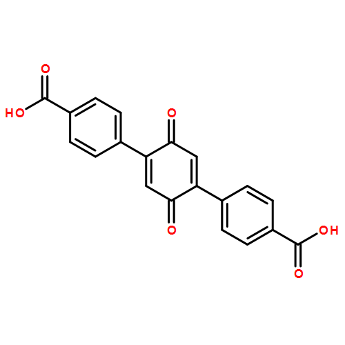 Benzoic acid, 4,4'-(3,6-dioxo-1,4-cyclohexadiene-1,4-diyl)bis-