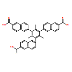 2-Naphthalenecarboxylic acid, 6,6',6''-(2,4,6-trimethyl-1,3,5-benzenetriyl)tris-