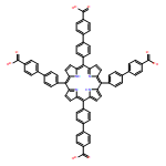 [1,1'-Biphenyl]-4-carboxylic acid, 4',4''',4''''',4'''''''-(21H,23H-porphine-5,10,15,20-tetrayl)tetrakis-