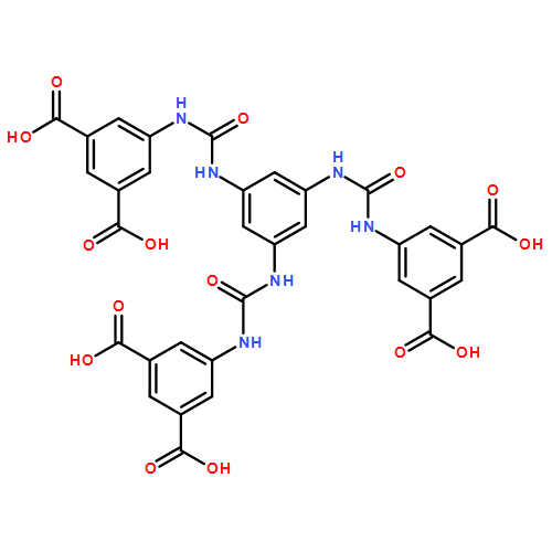 1,3-Benzenedicarboxylic acid, 5,5',5''-[1,3,5-benzenetriyltris(iminocarbonylimino)]tris- (9CI)