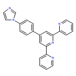 2,2':6',2''-Terpyridine, 4'-[4-(1H-imidazol-1-yl)phenyl]- (9CI)