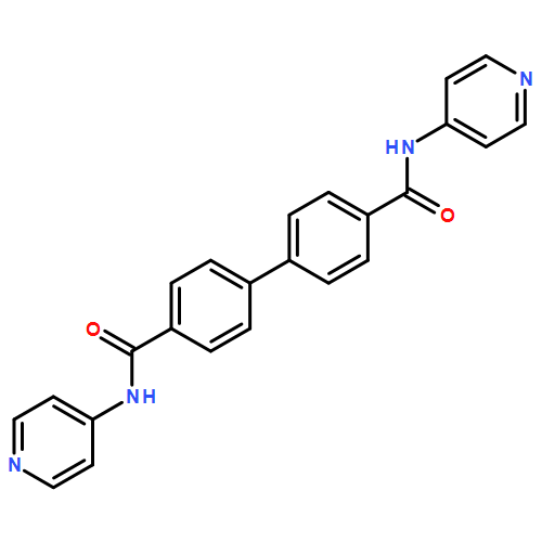 [1,1'-Biphenyl]-4,4'-dicarboxamide, N4,N4'-di-4-pyridinyl-