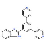 1H-Benzimidazole, 2-(3,5-di-4-pyridinylphenyl)-