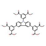 1,3-Benzenedicarboxylic acid, 5,5',5''-(9H-carbazole-3,6,9-triyl)tris-, 1,1',1'',3,3',3''-hexamethyl ester