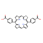 Benzoic acid, 4,4'-(7,8-dihydro-21H,23H-porphine-5,15-diyl)bis-