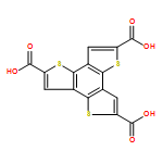 Benzo[1,2-b:3,4-b':5,6-b'']trithiophene-2,5,8-tricarboxylic acid