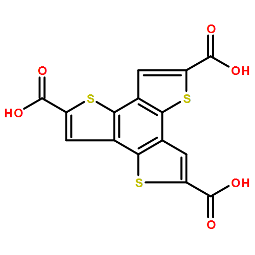 Benzo[1,2-b:3,4-b':5,6-b'']trithiophene-2,5,8-tricarboxylic acid