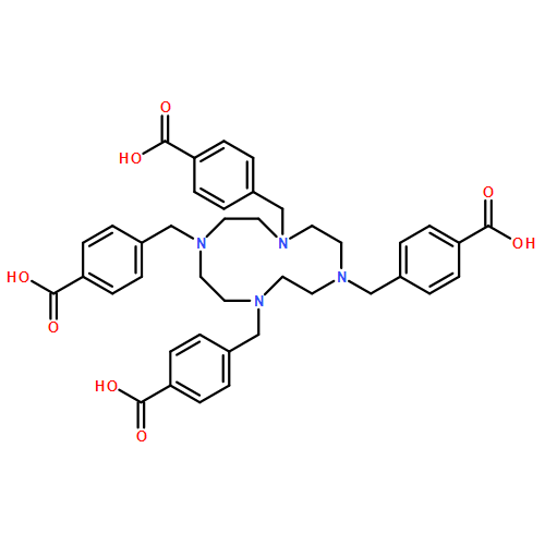 Benzoic acid, 4,4',4'',4'''-[1,4,7,10-tetraazacyclododecane-1,4,7,10-tetrayltetrakis(methylene)]tetrakis-