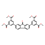 1,3-Benzenedicarboxylic acid, 5,5'-(9-oxo-9H-fluorene-2,7-diyl)bis-, 1,1',3,3'-tetramethyl ester