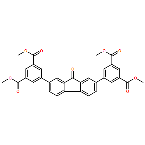 1,3-Benzenedicarboxylic acid, 5,5'-(9-oxo-9H-fluorene-2,7-diyl)bis-, 1,1',3,3'-tetramethyl ester