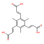 2-Propenoic acid, 3,3',3''-(2,4,6-trimethyl-1,3,5-benzenetriyl)tris-, (2E,2'E,2''E)-