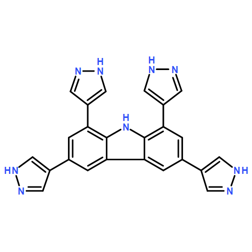 9H-Carbazole, 1,3,6,8-tetra-1H-pyrazol-4-yl-