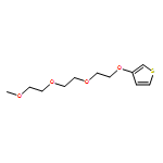 Thiophene, 3-[2-[2-(2-methoxyethoxy)ethoxy]ethoxy]-