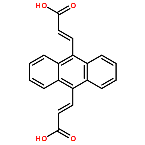 2-Propenoic acid, 3,3'-(9,10-anthracenediyl)bis-, (2E,2'E)- (9CI)