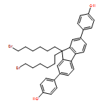 Phenol, 4,4'-[9,9-bis(6-bromohexyl)-9H-fluorene-2,7-diyl]bis-