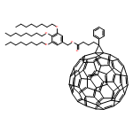 3'H-Cyclopropa[1,9][5,6]fullerene-C60-Ih-3'-butanoic acid, 3'-phenyl-, [3,4,5-tris(octyloxy)phenyl]methyl ester 