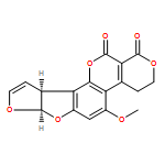 1H,12H-Furo[3',2':4,5]furo[2,3-h]pyrano[3,4-c][1]benzopyran-1,12-dione,3,4,7a,10a-tetrahydro-5-methoxy-, (7aR,10aS)-