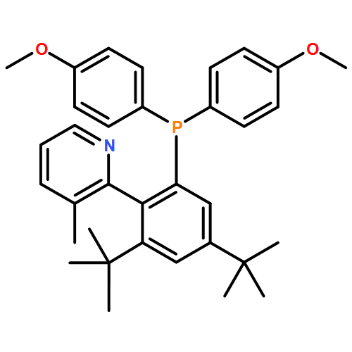 Pyridine, 2-[2-[bis(4-methoxyphenyl)phosphino]-4,6-bis(1,1-dimethylethyl)phenyl]-3-methyl-