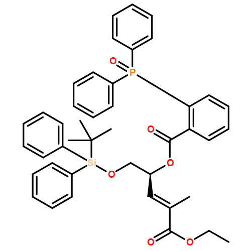 Benzoic acid, 2-(diphenylphosphinyl)-, (1S,2E)-1-[[[(1,1-dimethylethyl)diphenylsilyl]oxy]methyl]-4-ethoxy-3-methyl-4-oxo-2-buten-1-yl ester